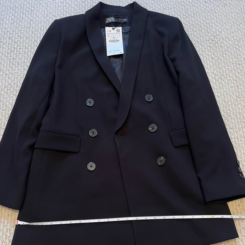 NWT Zara Blazer Size Large - Picture 7 of 8
